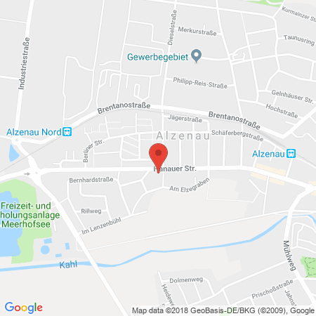 Kartenansicht Calpam