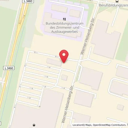 Karte Supermarkt-Tankstelle