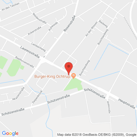 Kartenansicht Westfalen