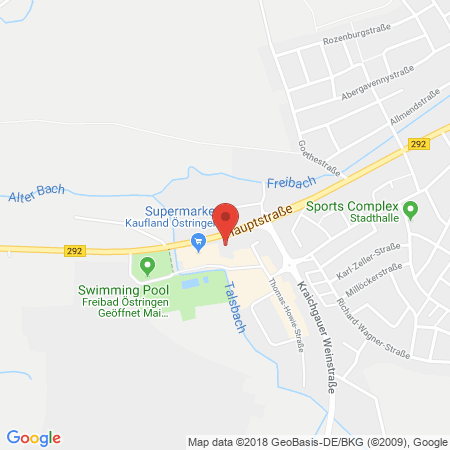 Kartenansicht Supermarkt-Tankstelle