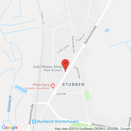 Kartenansicht freie Tankstelle