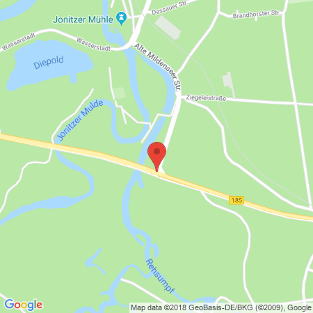 Kartenansicht Autohaus Tiergarten GmbH
