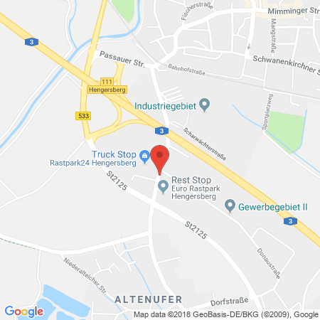 Kartenansicht Agip Trucker Station (Autohof)