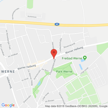 Kartenansicht Westfalen