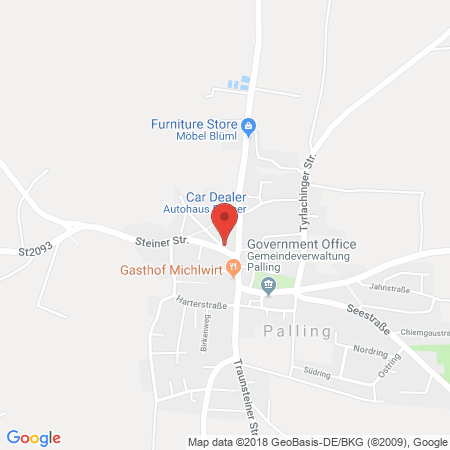 Kartenansicht Siegfried Reuner Autohaus