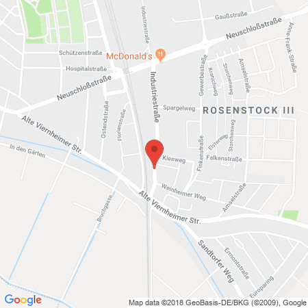 Kartenansicht Autohaus Klein