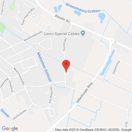 Kartenansicht Meemken GmbH Mineralöle