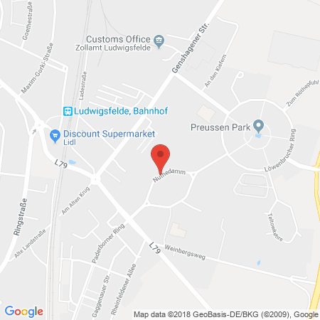 Kartenansicht Autohaus Bogedaly OHG