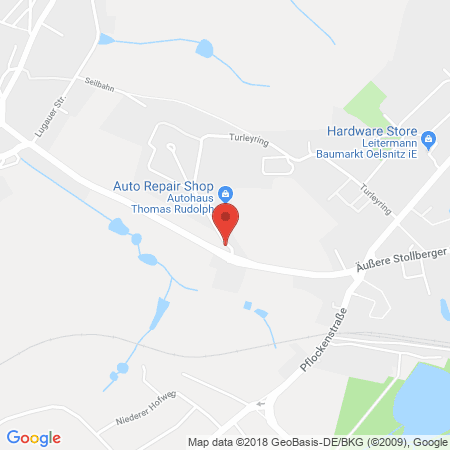 Kartenansicht Autocenter Rudolph GmbH