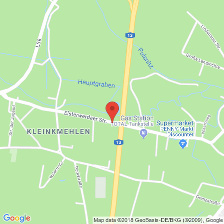 Kartenansicht Total - Tankstelle Dario Hofmann