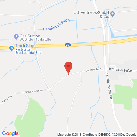 Kartenansicht Westfalen