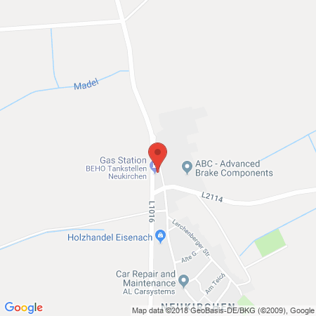 Kartenansicht Tankstelle