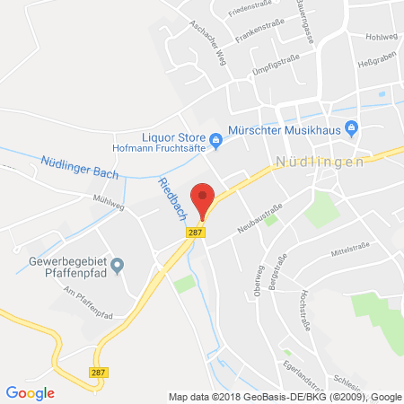 Kartenansicht bft - Walther