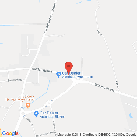 Kartenansicht Wiesmann GmbH, Thorsten Wiesmann
