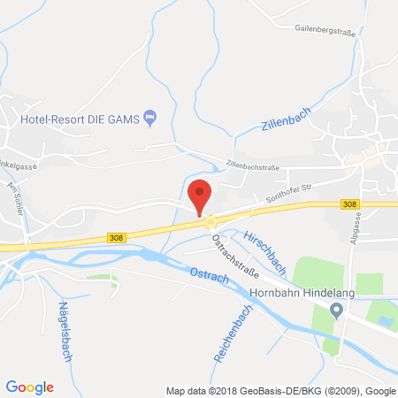 Karte AVIA