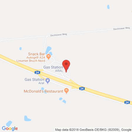 Kartenansicht ARAL