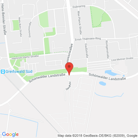 Kartenansicht Tank-Stop