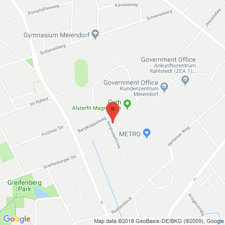 Kartenansicht Supermarkt-Tankstelle