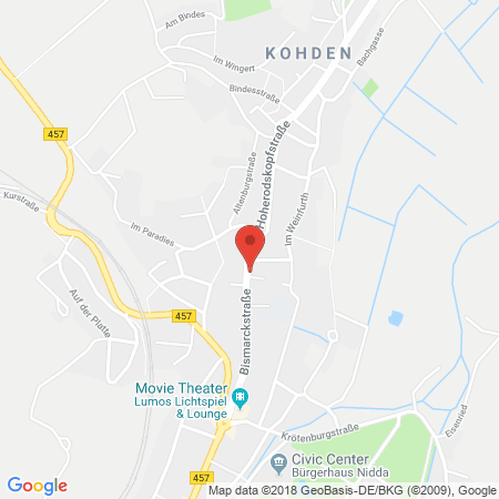Kartenansicht TOTAL-Tankstelle Ralf Pfannkoch