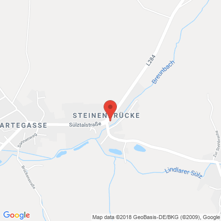 Kartenansicht Bernd Müller GmbH, Renault Autohaus