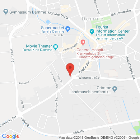 Kartenansicht Tankcenter