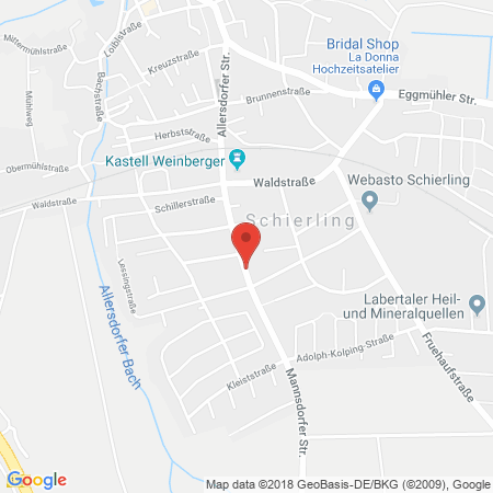 Kartenansicht Spedition X. Hopp e. K.