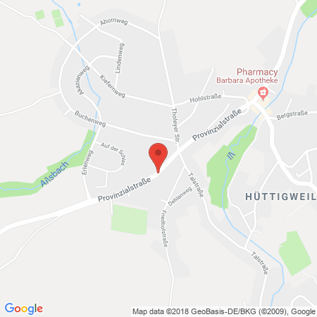 Kartenansicht Auto Wahl Sport GmbH