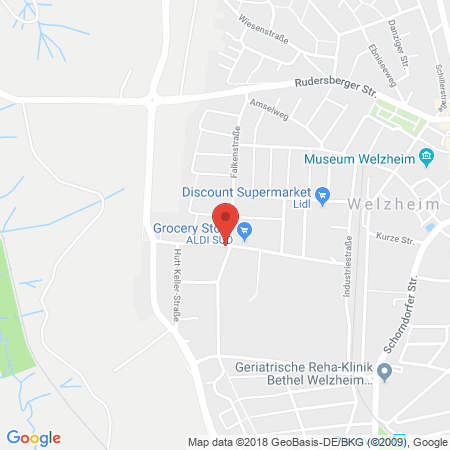 Kartenansicht Agip Tankstelle, Elsser GmbH & Co. KG