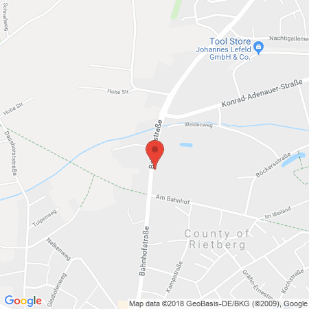 Kartenansicht Tankstelle