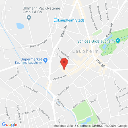 Kartenansicht Speed Point Eble