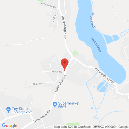 Kartenansicht Tankstelle Scharlibbe