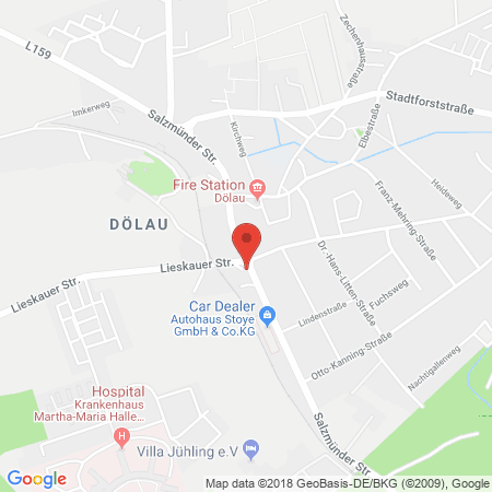 Kartenansicht Sprint