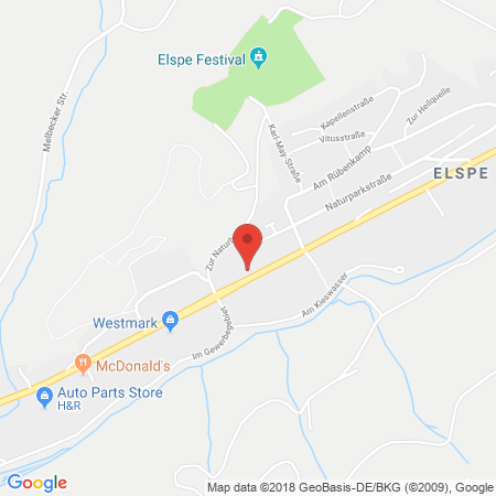 Kartenansicht Tankpoint