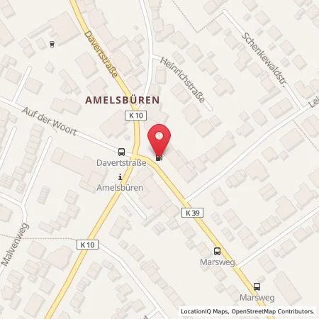 Karte Westfalen