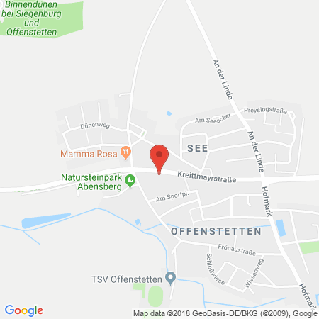 Kartenansicht BK-Tankstelle Otto Kalb