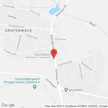 Kartenansicht Westfalen