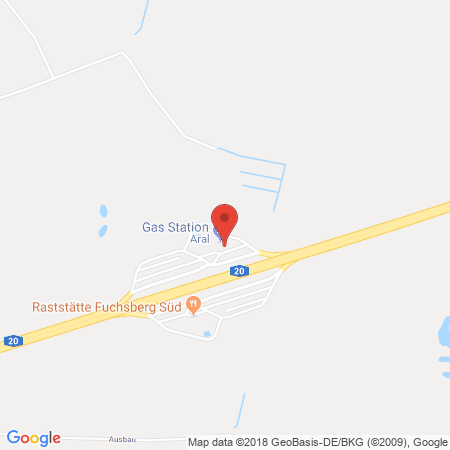 Kartenansicht ARAL