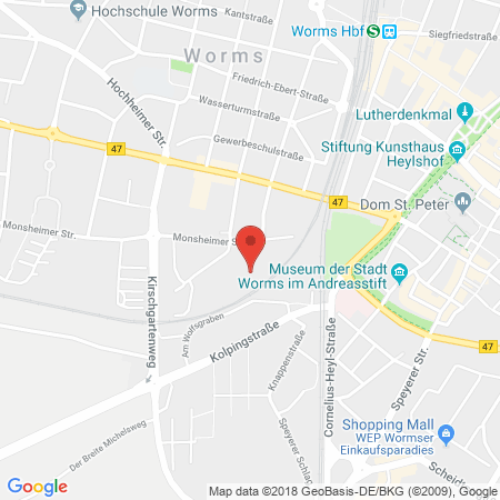 Kartenansicht freie Tankstelle
