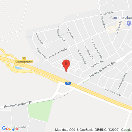Kartenansicht Autohaus Henry Deissler
