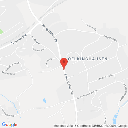 Kartenansicht Raiffeisen Tankstelle