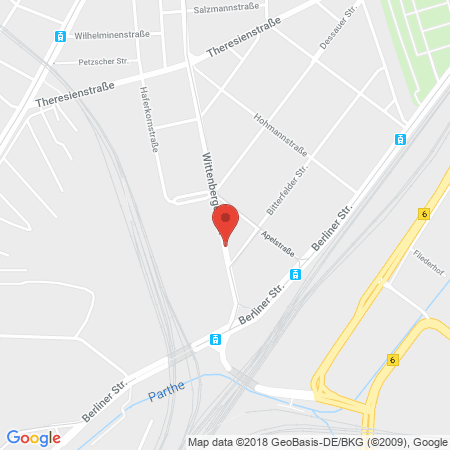 Kartenansicht Q1 - Tankstelle Gert Schulze