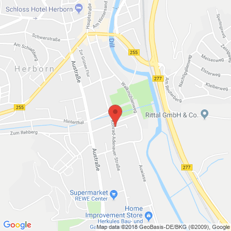 Kartenansicht BELL Oil