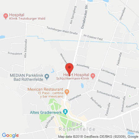 Kartenansicht Westfalen