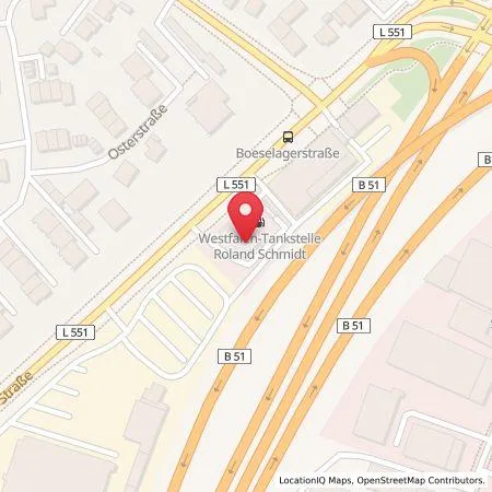 Karte Westfalen