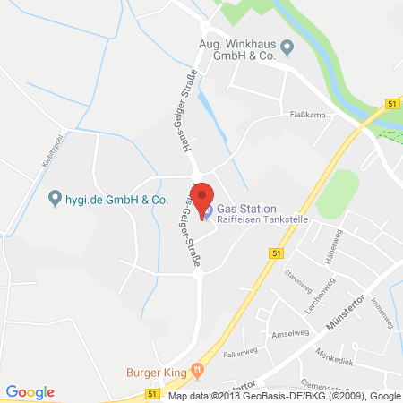 Kartenansicht Raiffeisen