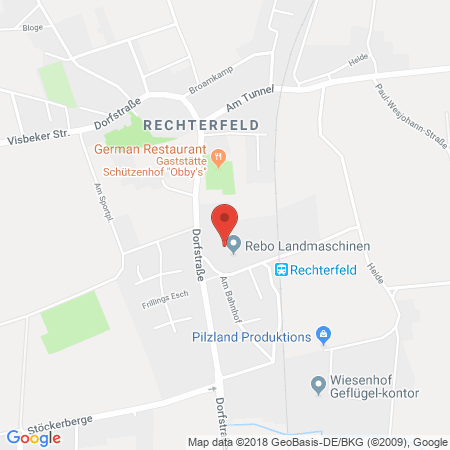 Kartenansicht freie Tankstelle