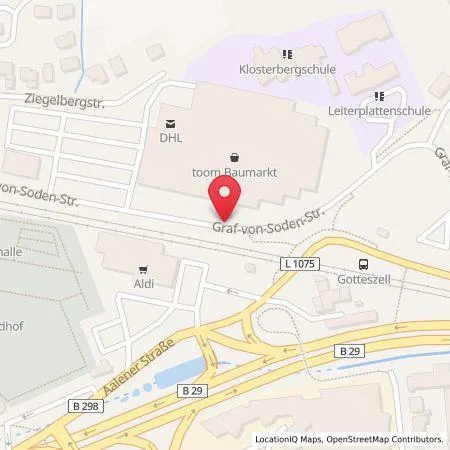 Karte SB Tankstelle