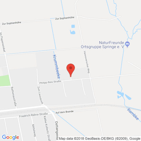 Kartenansicht b. bluel Autoteile