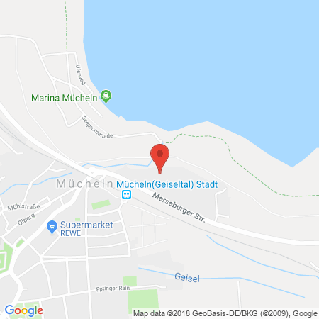 Kartenansicht Raiffeisen Mansfeld