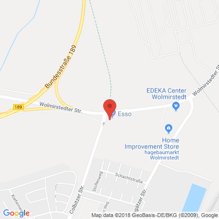 Kartenansicht ESSO